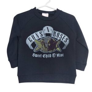 Guns N' Roses Black Sweet Child O' Mine Sweatshirt NWT Size 6-9 Months